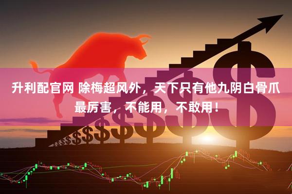 升利配官网 除梅超风外，天下只有他九阴白骨爪最厉害，不能用，不敢用！